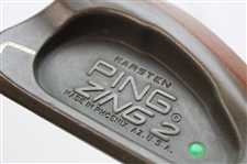 Karsten Ping Zing 2 Made in Arizona Green Dot Lob Wedge
