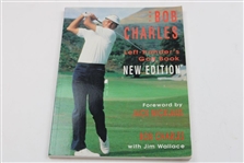 Bob Charles Signed 'Left Handers Golf Book' with New Edition Book JSA ALOA