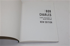 Bob Charles Signed 'Left Handers Golf Book' with New Edition Book JSA ALOA