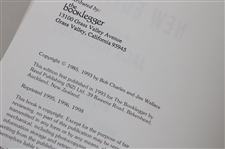 Bob Charles Signed 'Left Handers Golf Book' with New Edition Book JSA ALOA