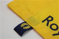 Ernie Els Signed 2012 Open Championship at Royal Lytham & St. Annes Flag JSA ALOA
