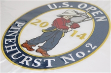 2014 US Open at Pinehurst Embroidered Flag in Original Packaging