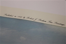 1982 16th Green St. Andrews Old Course Ltd Ed #825/850 Arthur Weaver Signed Lithograph Print