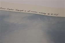 1982 16th Green St. Andrews Old Course Ltd Ed #825/850 Arthur Weaver Signed Lithograph Print