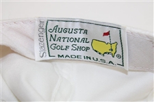 Payne Stewart Signed Classic Slazenger Masters Tournament White w/Green Plaid Hat JSA ALOA