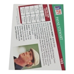 Payne Stewart Signed 1991 PGA Tour Pro-Set Golf Card #103 JSA ALOA