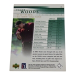Seldom Seen Tiger Woods 2001 Upper Deck Rookie Card w/Error Blue Ink - Strong