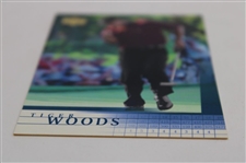 Seldom Seen Tiger Woods 2001 Upper Deck Rookie Card w/Error Blue Ink - Strong