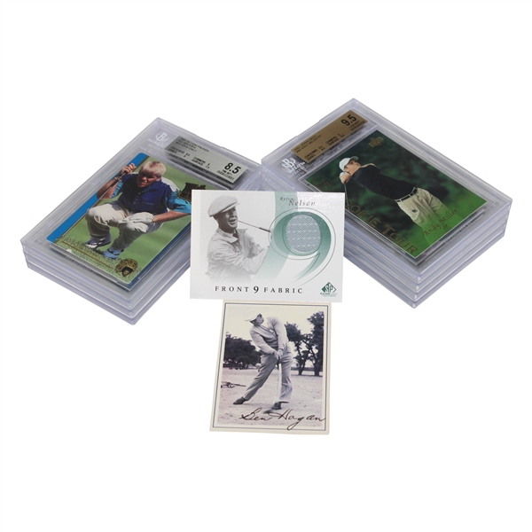 Seven (7) Beckett Graded Cards & (2) Non Graded Cards 