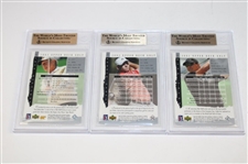 Six (6) Upper Deck Renditions Beckett Graded Cards