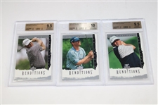 Six (6) Upper Deck Renditions Beckett Graded Cards