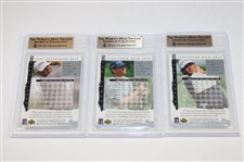 Six (6) Upper Deck Renditions Beckett Graded Cards