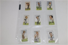 W. A. & A. C. Churchman 1989 Reprint Prominent Golfers Series of Fifty (50) Cards