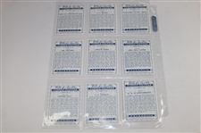 1989 Wills For Quality Famous Golfers Set of 25 & WA & AC Churchman Prominent Golfers Series of 12 Cards