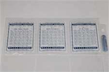 1989 Wills For Quality Famous Golfers Set of 25 & WA & AC Churchman Prominent Golfers Series of 12 Cards