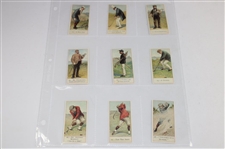 Set of Fifty (50) Copes Tobacco Copes Golfers Cards - A Nostalgic Reprint