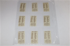 Set of Fifty (50) Copes Tobacco Copes Golfers Cards - A Nostalgic Reprint