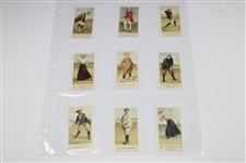 Set of Fifty (50) Copes Tobacco Copes Golfers Cards - A Nostalgic Reprint