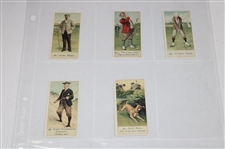 Set of Fifty (50) Copes Tobacco Copes Golfers Cards - A Nostalgic Reprint