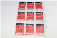 One-Hundred Thirty (130) PGA Tour Cards - 1981 & 1982 Donruss Golf
