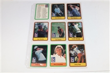 One-Hundred Thirty (130) PGA Tour Cards - 1981 & 1982 Donruss Golf