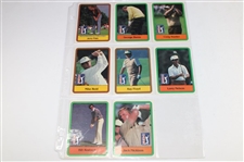 One-Hundred Thirty (130) PGA Tour Cards - 1981 & 1982 Donruss Golf