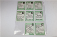 One-Hundred Thirty (130) PGA Tour Cards - 1981 & 1982 Donruss Golf