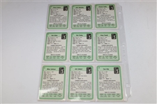 One-Hundred Thirty (130) PGA Tour Cards - 1981 & 1982 Donruss Golf