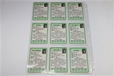 One-Hundred Thirty (130) PGA Tour Cards - 1981 & 1982 Donruss Golf