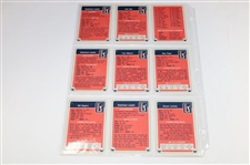 One-Hundred Thirty (130) PGA Tour Cards - 1981 & 1982 Donruss Golf