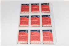 One-Hundred Thirty (130) PGA Tour Cards - 1981 & 1982 Donruss Golf