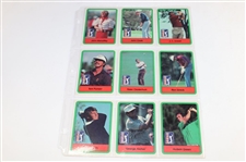 One-Hundred Thirty (130) PGA Tour Cards - 1981 & 1982 Donruss Golf