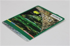 2023 Masters Tournament SERIES Badge #R19976 - Jon Rahm Winner