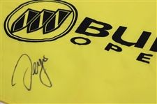 Sergio Garcia Signed Buick Open Embroidered Flag Beckett #BS38758