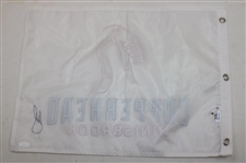 Webb Simpson Signed Copperhead Innisbrook Flag JSA #CD60060