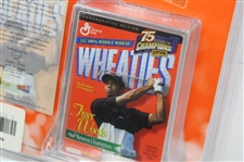 Tiger Woods Gold Signature Commemorative Mini Wheaties Box