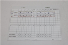 Ben Crane Signed Glen Club Scorecard & Pinnacle Golf Ball JSA ALOA