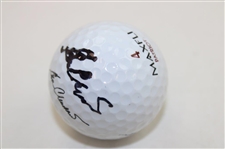 Ben Crenshaw Signed MaxFli Patriot 1999 Ryder Cup Results Golf Ball JSA ALOA