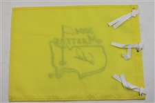 Arnold Palmer Signed 2004 Masters Tournament Embroidered Flag - Final as Contestant JSA ALOA