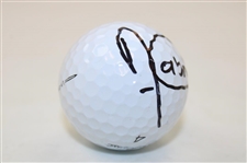 Angel Cabrera Signed Titleist Logo Golf Ball JSA ALOA