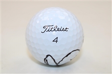 Angel Cabrera Signed Titleist Logo Golf Ball JSA ALOA