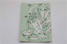 1961 Masters Tournament Official Spectator Guide - Gary Player Winner