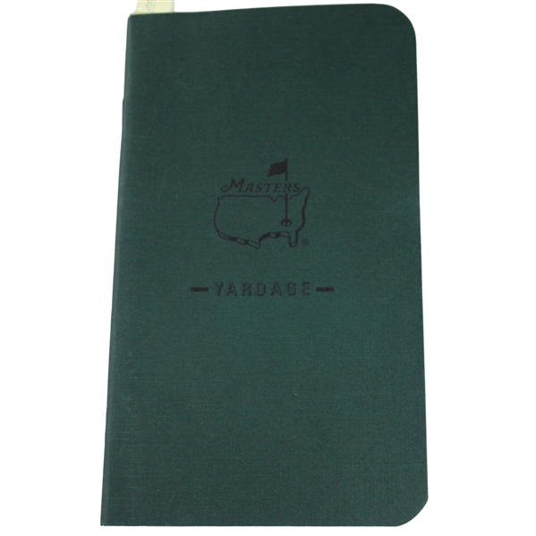 2001 Masters Tournament Players Yardage Book/Guide