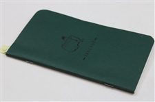 2001 Masters Tournament Players Yardage Book/Guide