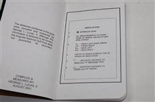 2001 Masters Tournament Players Yardage Book/Guide