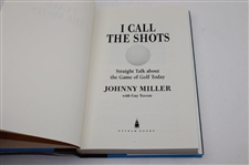 Johnny Miller Signed 2004 'I Call The Shots' Book JSA ALOA