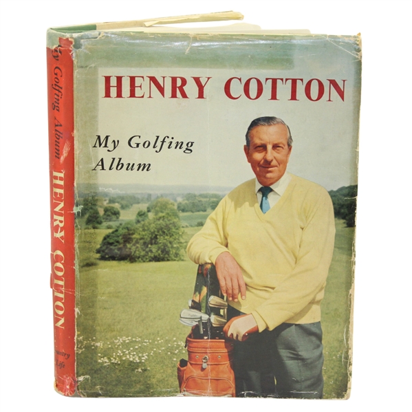 Henry Cotton Signed 1959 Henry Cotton: My Golfing Album Book JSA ALOA