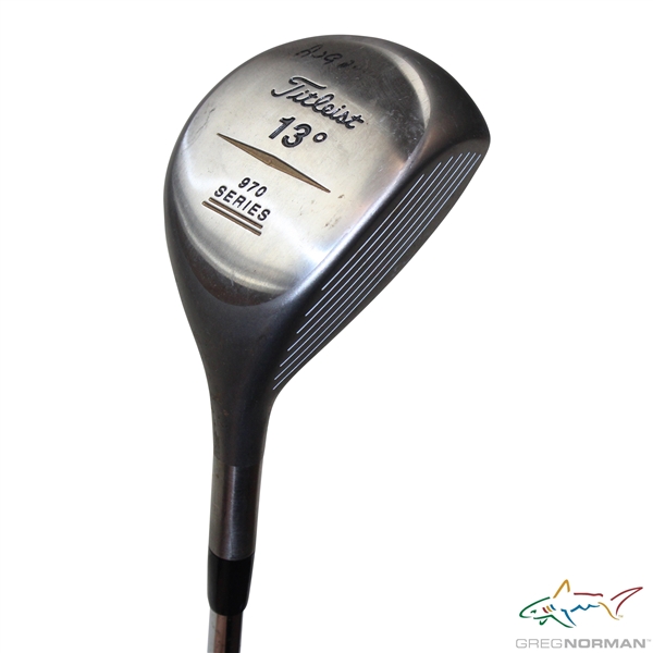 Greg Normans Personal Titleist 970 Series 13 Degree Wood