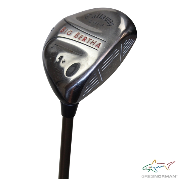 Greg Normans Personal Callaway Golf Big Bertha 5+ Wood