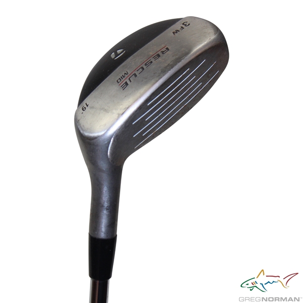 Greg Normans Personal Taylormade Rescue Mid 3FW 19 Degree Hybrid